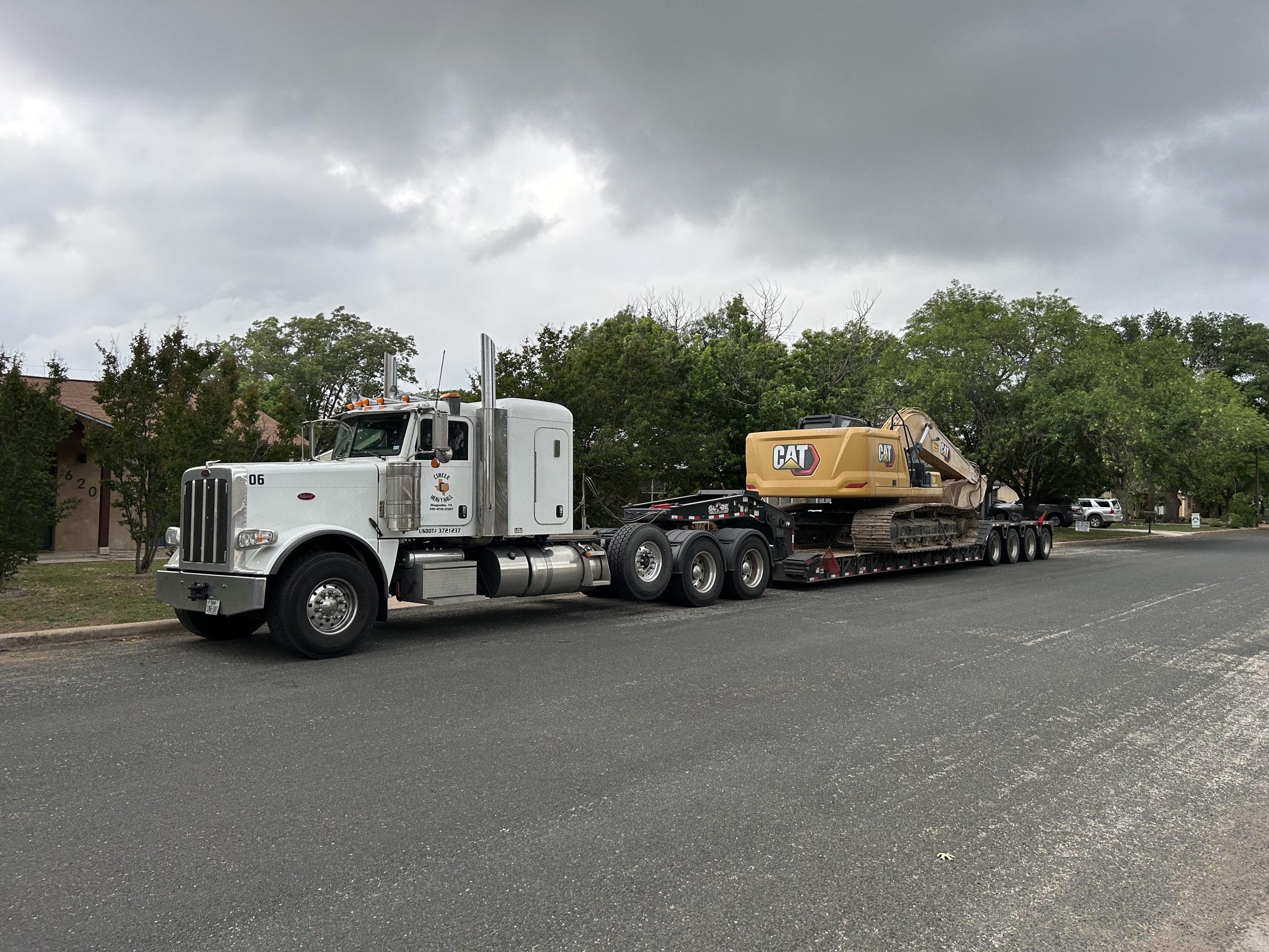 equipment hauling
