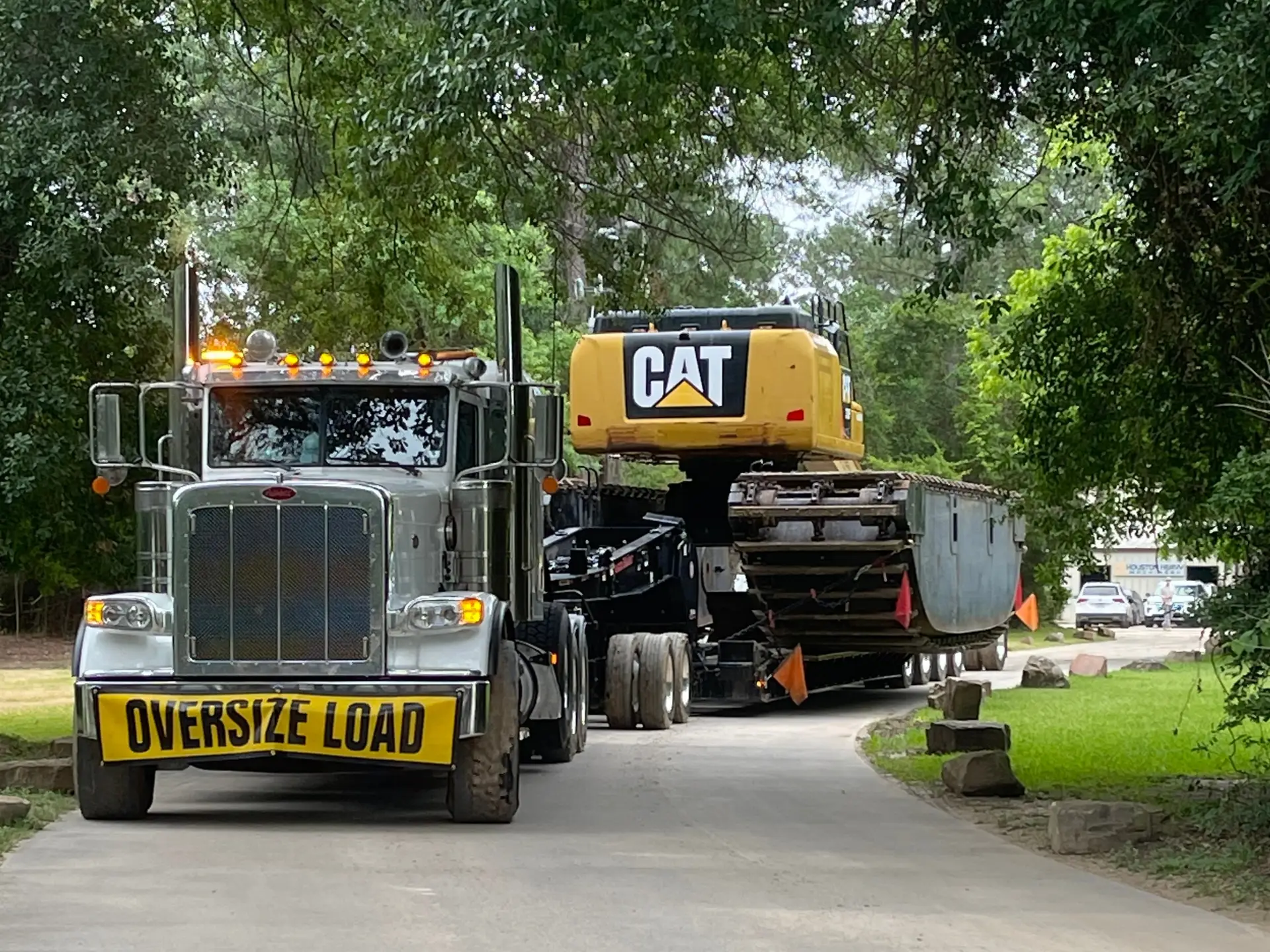 equipment hauling